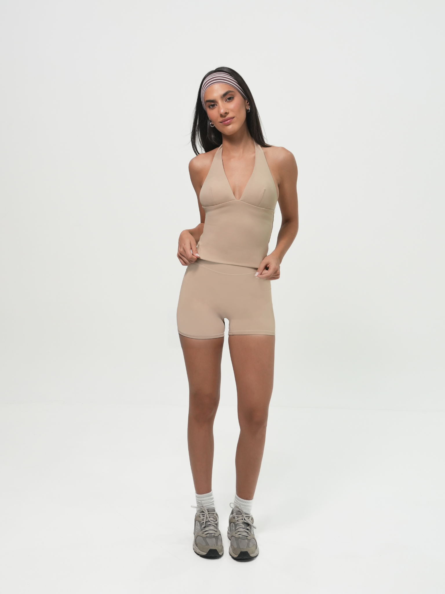 Set Poise Clean Top + Fitted Short