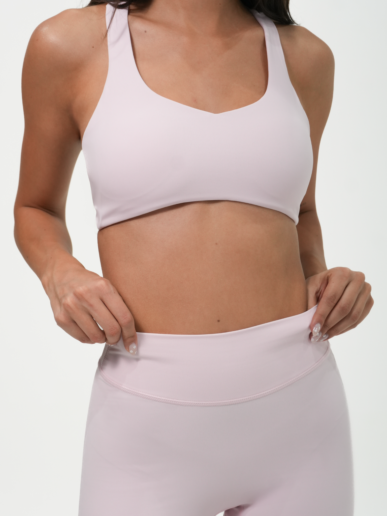 Set Poise Cropped Top + Fitted Short