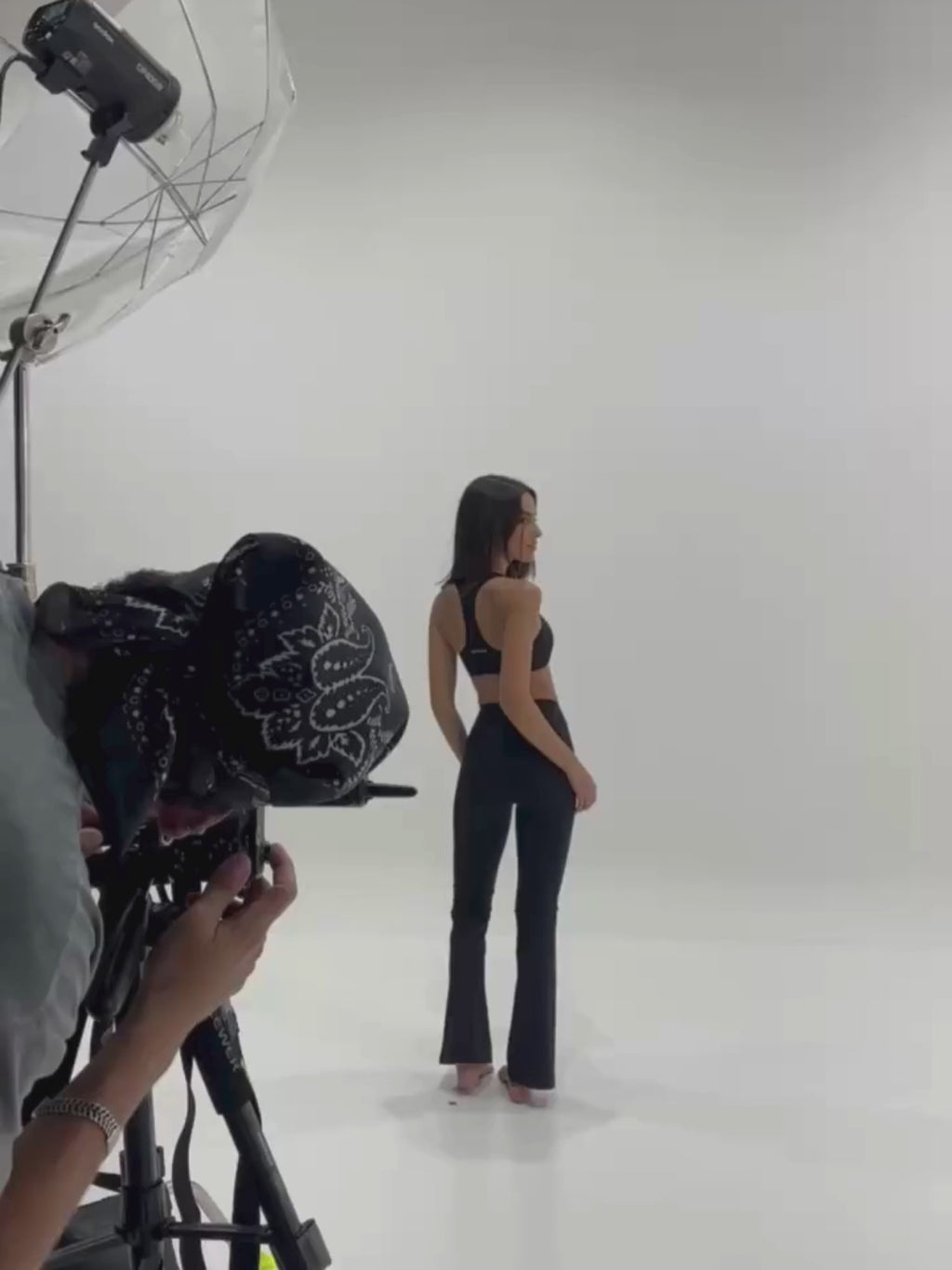Set Poise Cropped Top + Fluid Legging